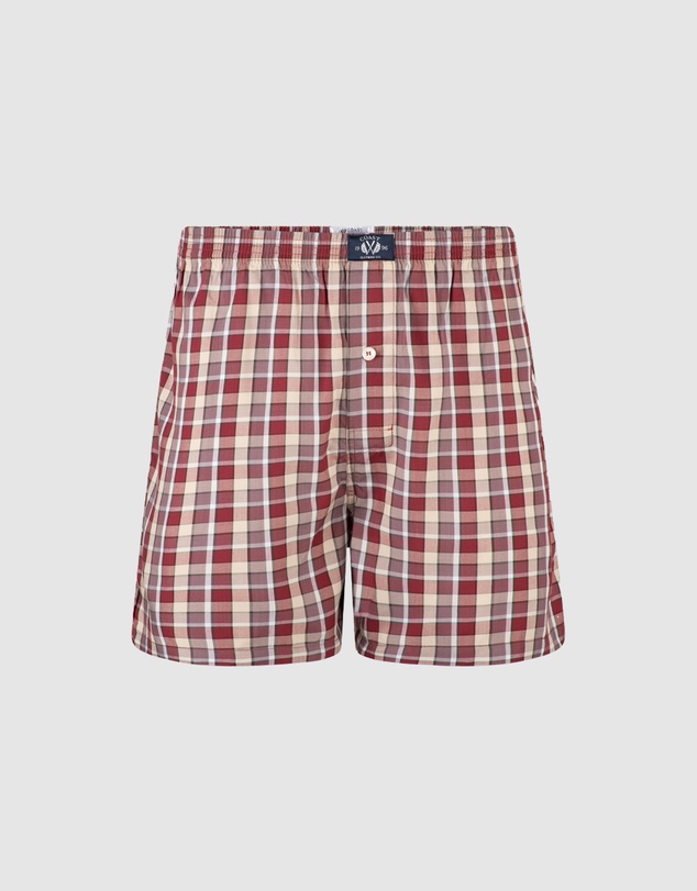Coast Clothing - 2 Pack Bamboo Boxers In Red