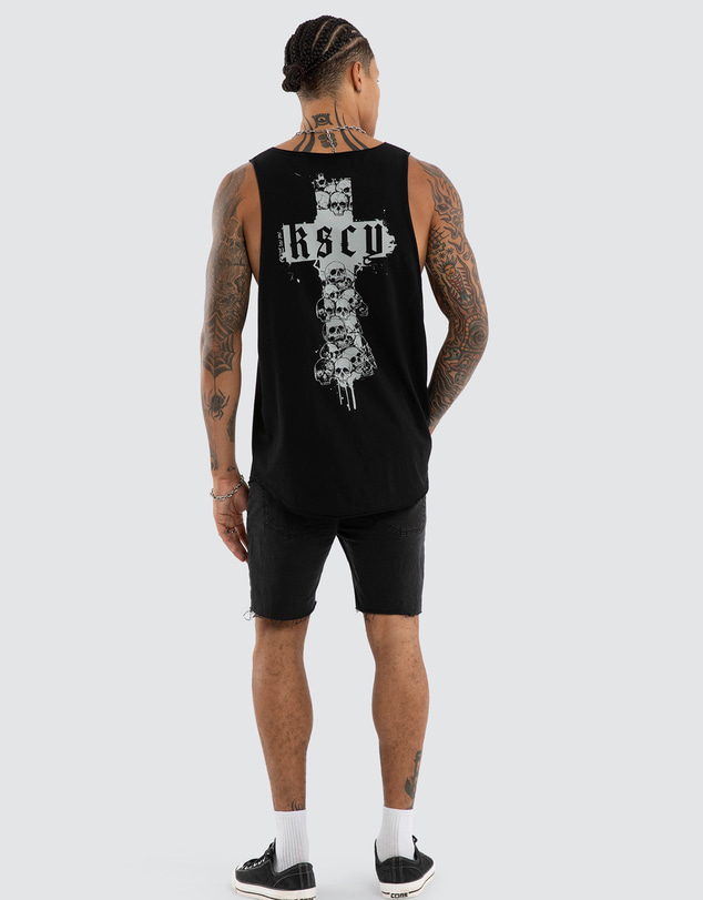 Kiss Chacey - Skulls Raw Tank