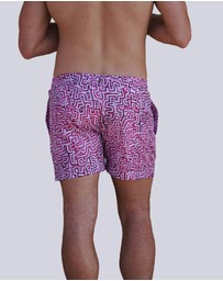 Gali Swimwear - Lukarrara Pink Swim Shorts