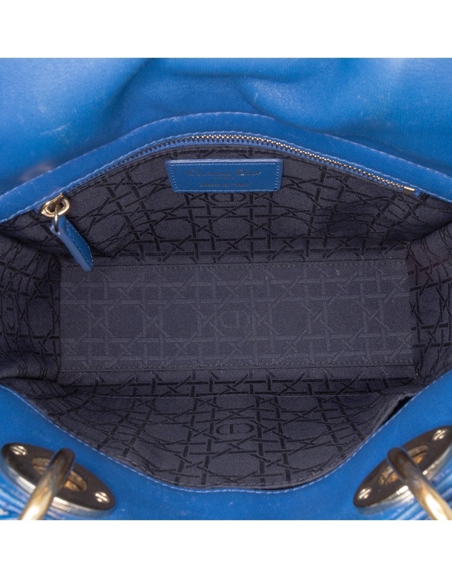 Pre-Loved by Azura Reborn - Pre-Loved Small Lambskin Cannage MyABCDior Lady Dior