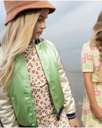 Like FLO - Fancy Rib Leopard Dress - Kids-Teens