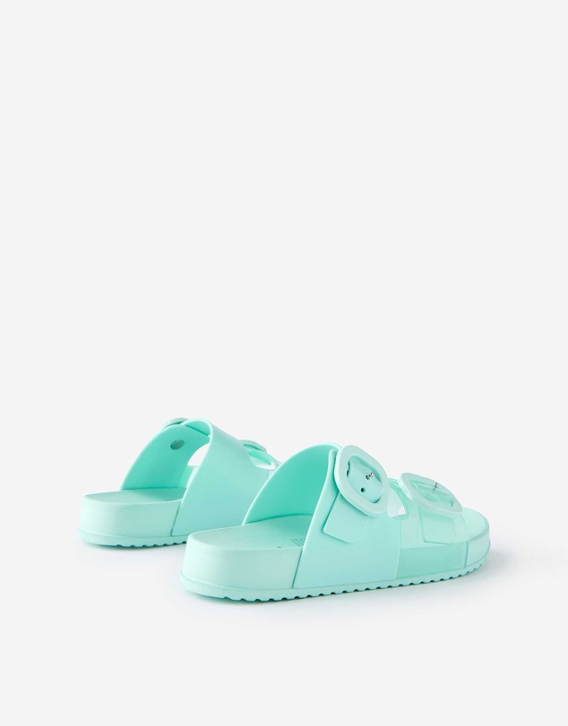 Cotton On Kids - Kids Double Buckle Jelly Slide