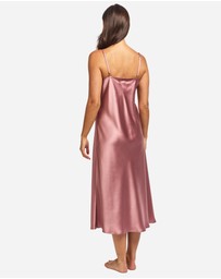 Love and Lustre - Silk Slip 3/4 Length