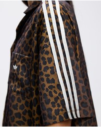 adidas Originals - Leopard Satin Shirt