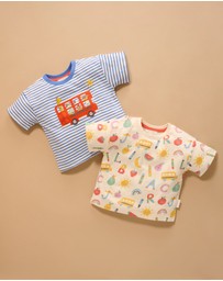 Purebaby - On The Bus Relaxed Tee -Kids-Babies