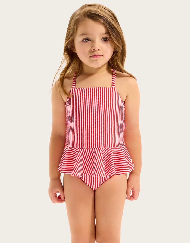 Seafolly - Stripe One-Piece - Kids