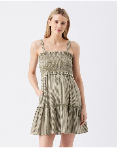 Ripe Maternity - Gabby Tiered Dress