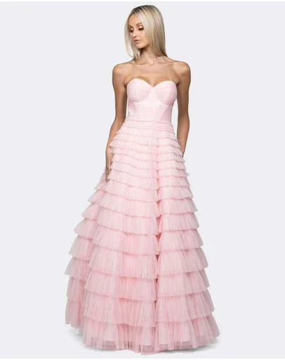Bariano - Serenity Sweetheart Strapless Ball Gown