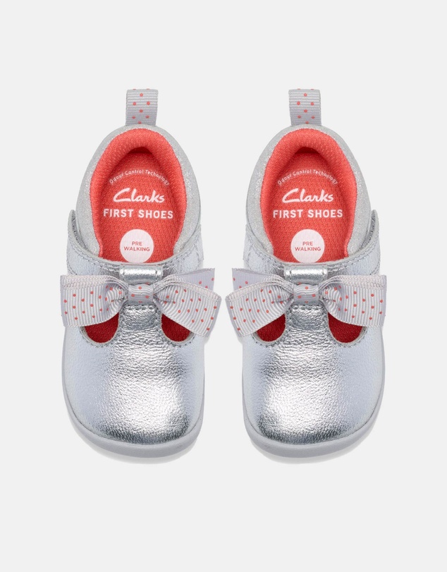 Clarks - Roamer Trim (T) Silver