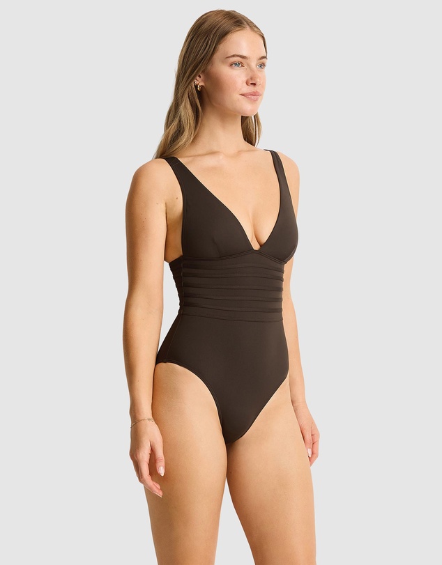 Sea Level Australia - De Luxe Plunge Longline One Piece