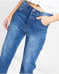 White By FTL - Houston Mum Jeans