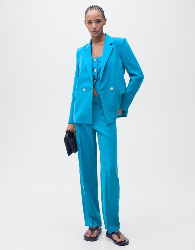 M.N.G - Tempo Straight Suit Trousers