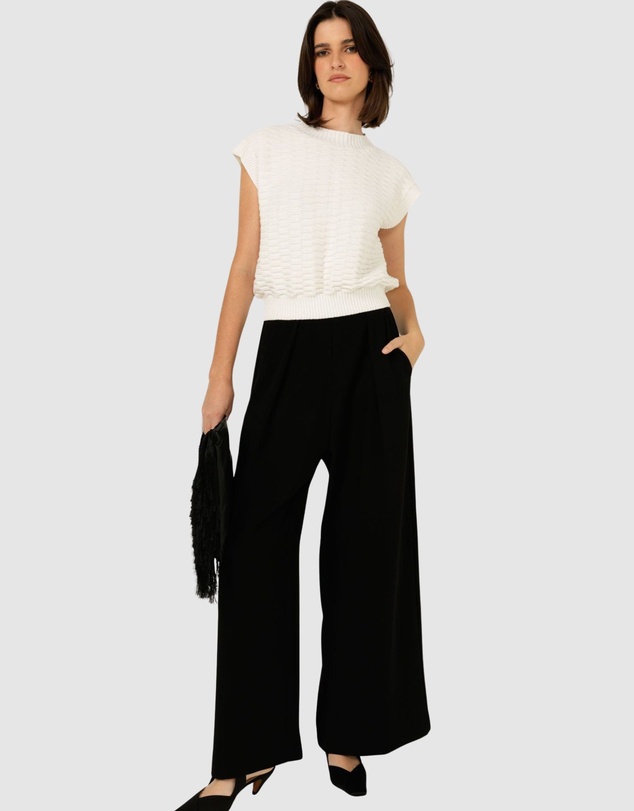 SACHA DRAKE - Pleated Trouser