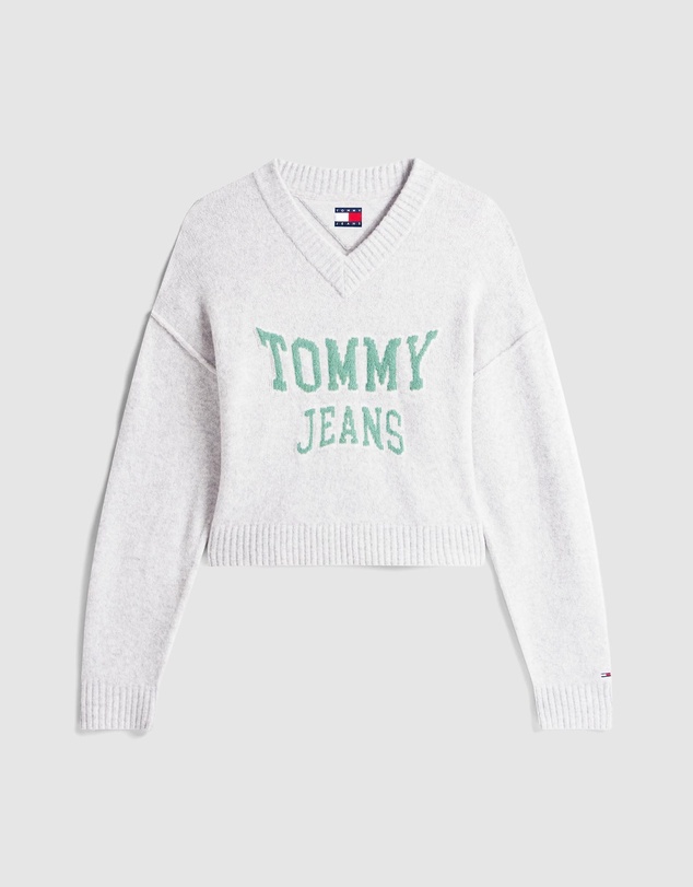 Tommy Jeans - Varsity V-neck Sweater