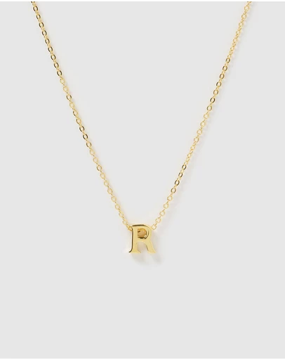 Izoa Kids - Kids Alphabet Letter R Necklace