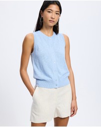 White By FTL - Kyra Knit Top