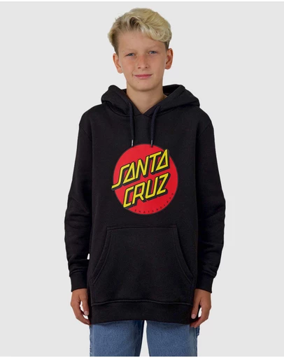 Santa Cruz - Classic Dot Front Hoodie - Teens