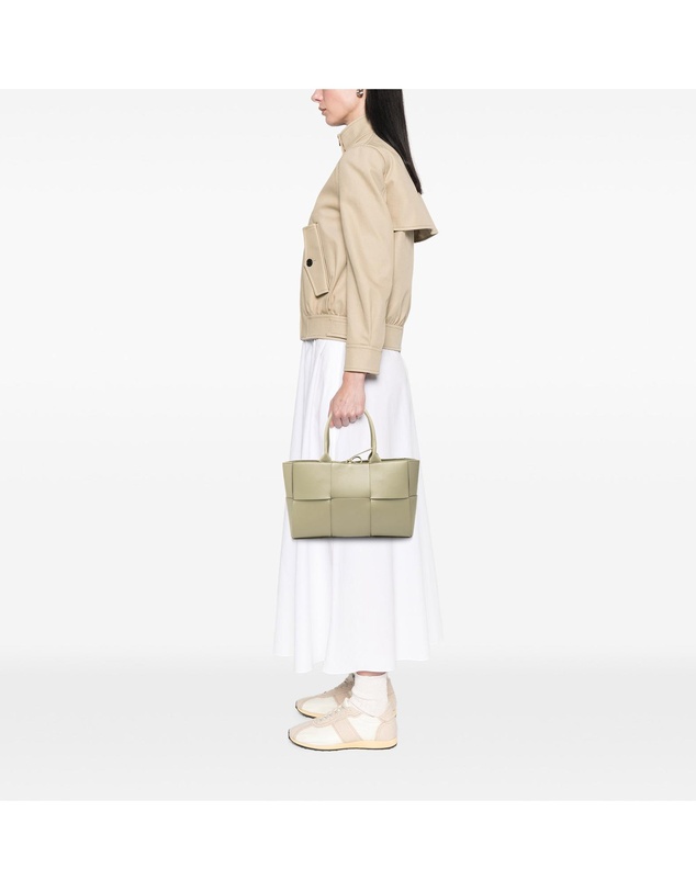 Pre-Loved by Azura Reborn - Pre-Loved Small Nappa Maxi Intrecciato Arco Tote