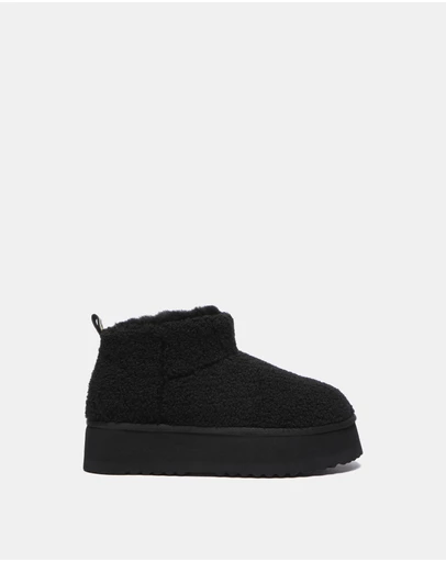 EVERAU - EverAU Ugg Ultra Platform Teddycozy Faux Fur Upper UGG Boots
