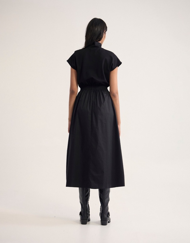 Oxford - Esrealla High Collar Dress