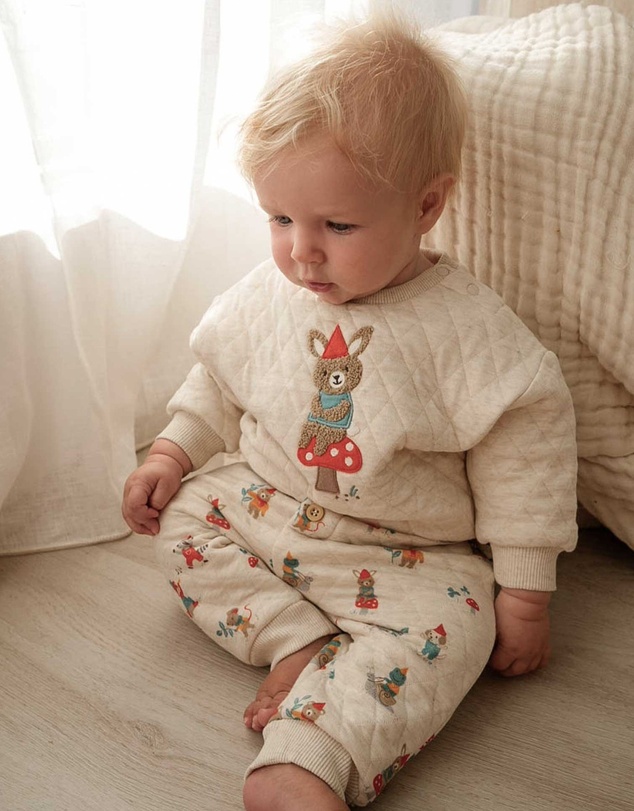 Purebaby - Quilted Track Set -Kids-Babies