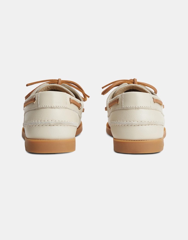 Tommy Hilfiger - Bay Flag Core Leather Boat Shoes - Women's