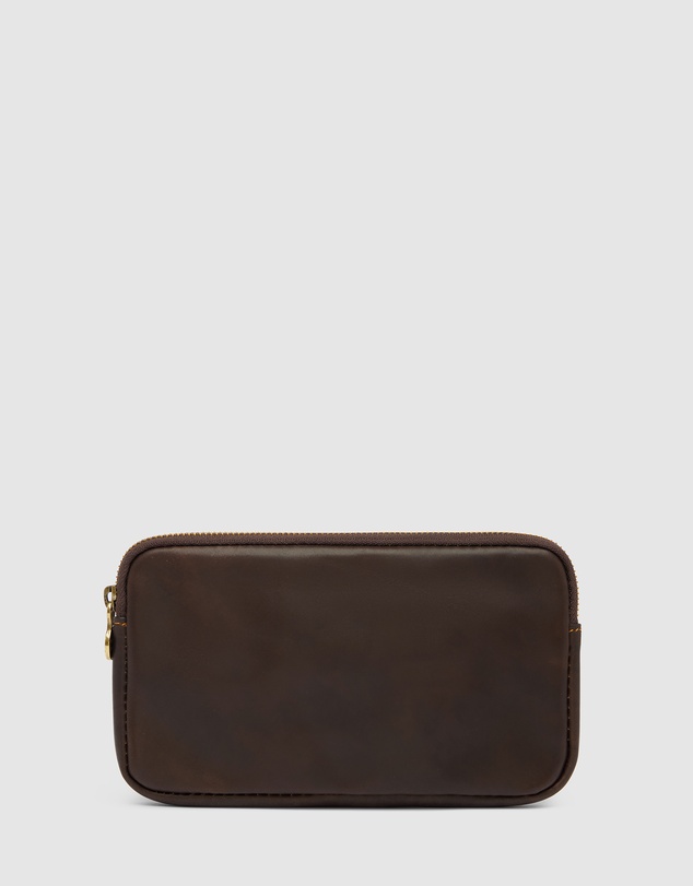 Republic of Florence - Forma5 Matt Chocolate Leather Organiser