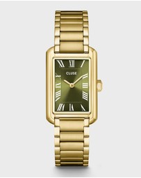 Cluse - Belisenna Watch Steel, Olive, Gold Colour