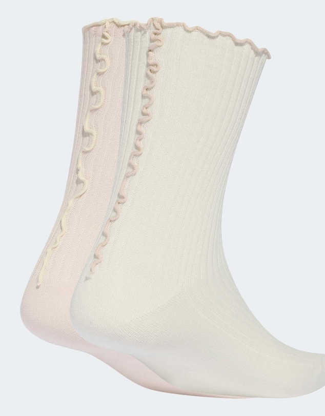 adidas Originals - RUFFLE CREW SOCKS 2 PAIRS Unisex