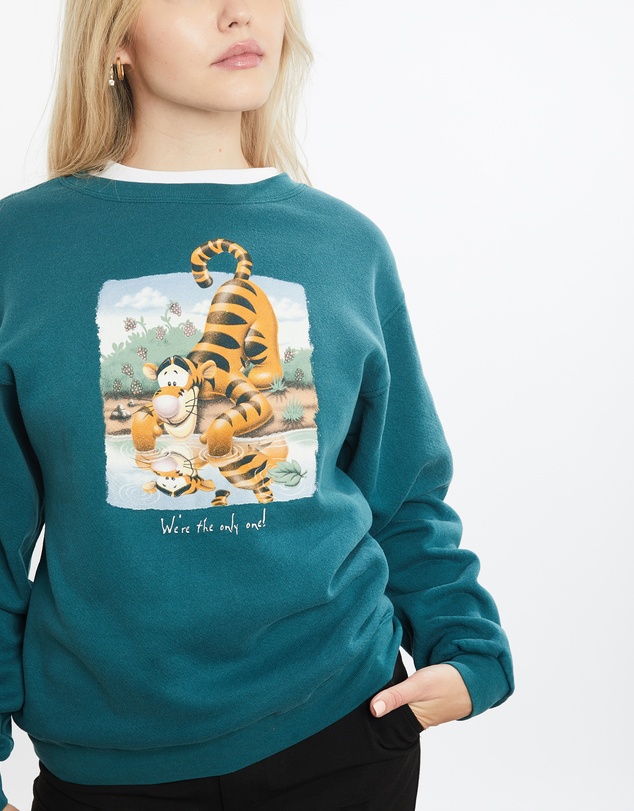 Vintage by The Real Deal - Pre Loved - Vintage 90s Disney Winnie The Pooh 'Tigger' Sweatshirt