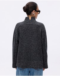 Minima Esenciales - Rae Merino Wool Silk Blend Jumper