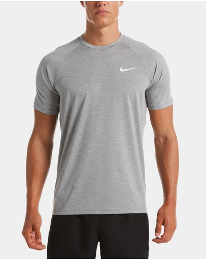 Nike - Heather Short Sleeve Hydroguard Top