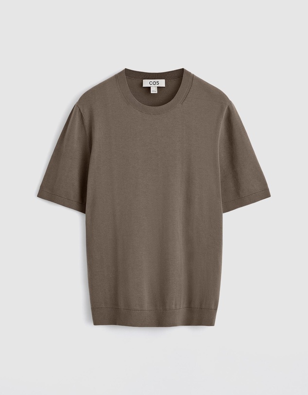 COS - Knitted Cotton T-Shirt