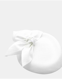 Morgan & Taylor - Florence Fascinator in White