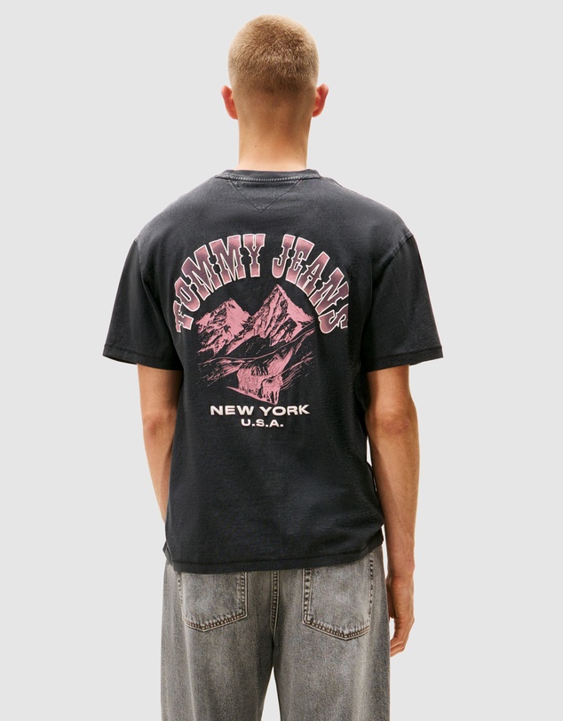 Tommy Jeans - Back Graphic Relaxed Crew Neck T-Shirt