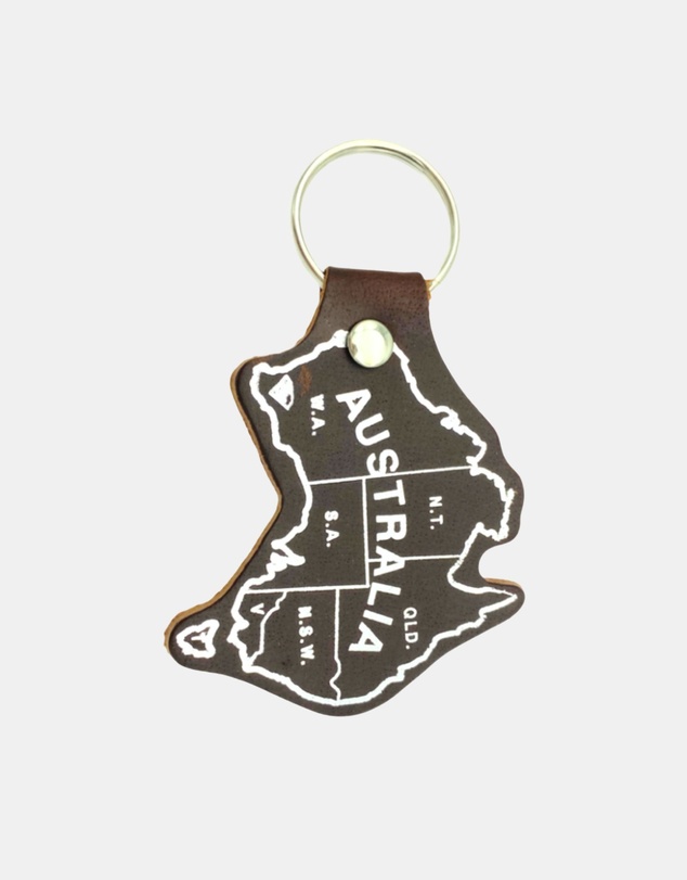 Jacaru - Jacaru 6406 Keyring Aust. Map Printed