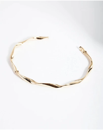 Lovisa - Gold Plated Twist Bangle