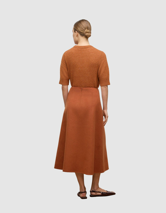 Trenery - Double Faced Wool Skirt