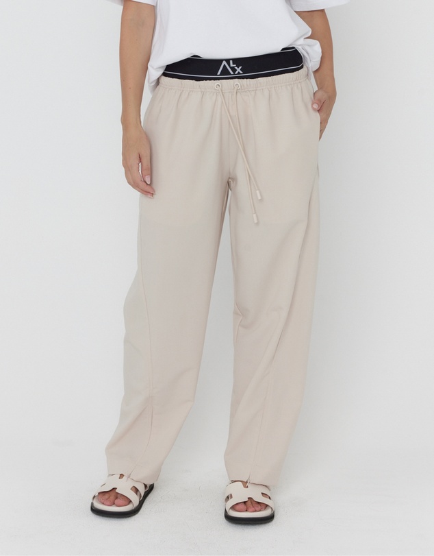 ALEXANDRA - Noir Pants Stone