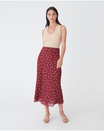 Forcast - Lottie Printed Skirt