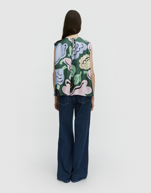 Marimekko - Katoava Kukasta Kukkaan Top