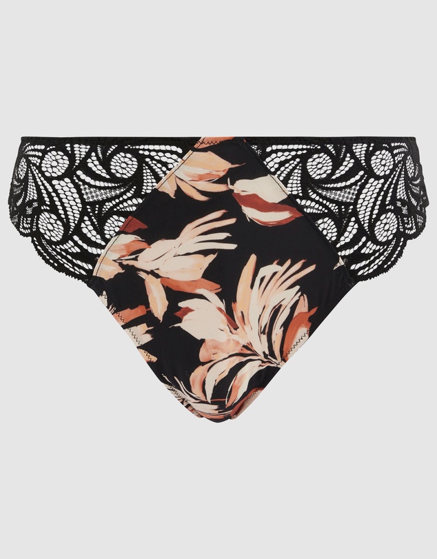 Sans Complexe - Ariane Fantaisy Microfibre & Lace Bikini Brief