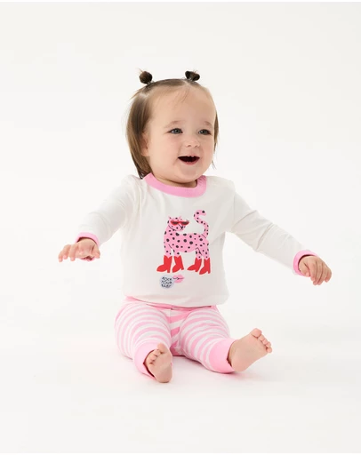 Rock Your Baby - Leopard Bodysuit & Legging Set
