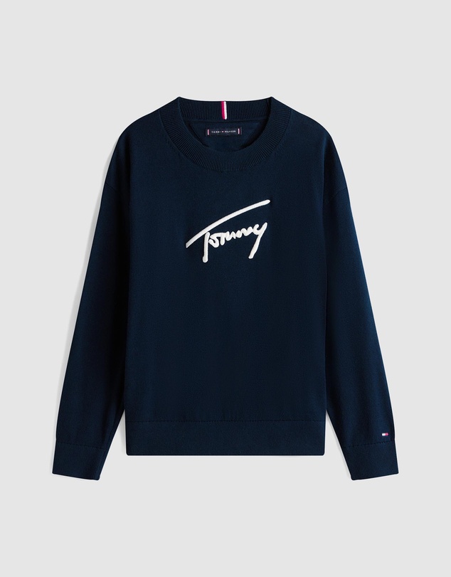 Tommy Hilfiger - Varsity TH Signature Logo Jumper - Kids