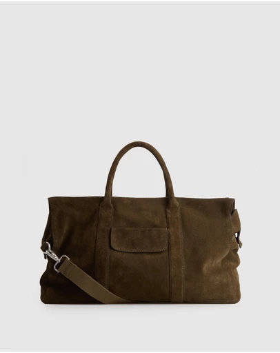 Evity - Harris Suede Weekender