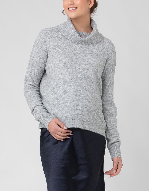 Ripe Maternity - Riley Roll Neck Knit