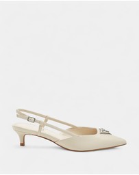 GUESS - Jesson Sling Back Kitten Heels