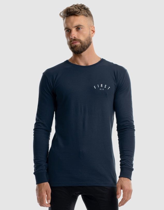 First Division - Core Crest Long Sleeve Tee