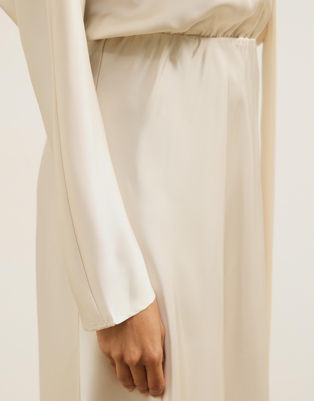 Atmos&Here - Priya Scarf Satin Midi Dress