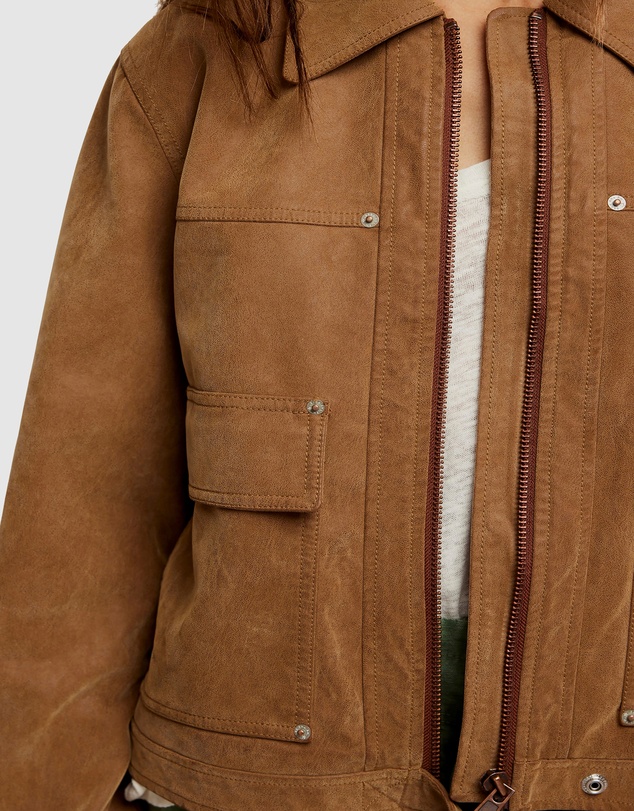 Free People - Blair Vegan Suede Jacket